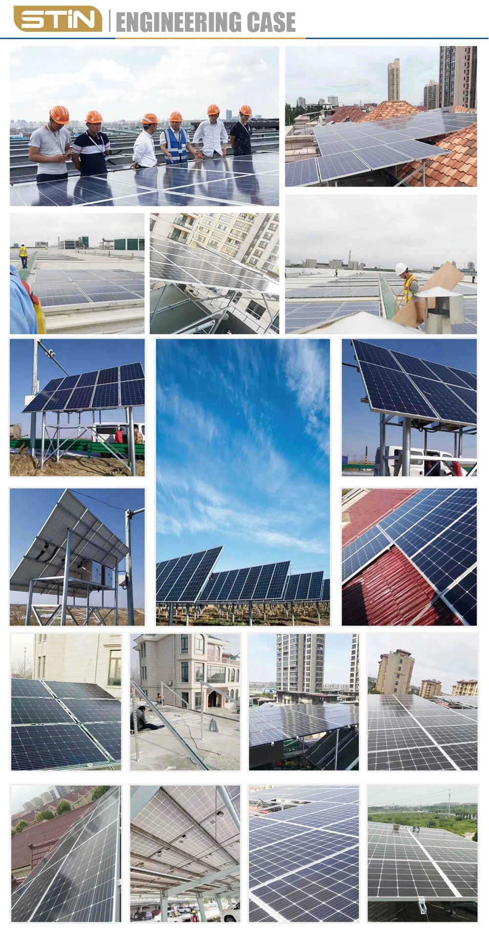 5kw 5000W off Grid Roof Mounting PV Module Cell Panel Solar Kit Energy Power System with Generator Inverter for Home/Commercial/Industry System Factory Price