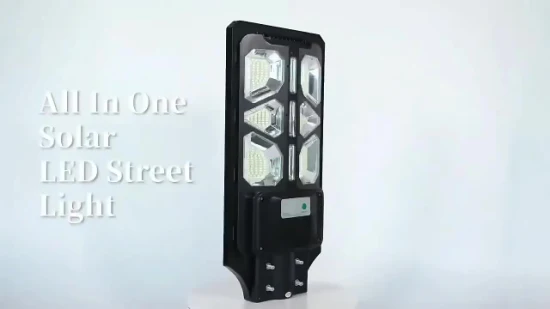 Waterproof IP65 Outdoor Motion Sensor LED Lights 80W 120W 160W Integrated All in One Solar Street Light