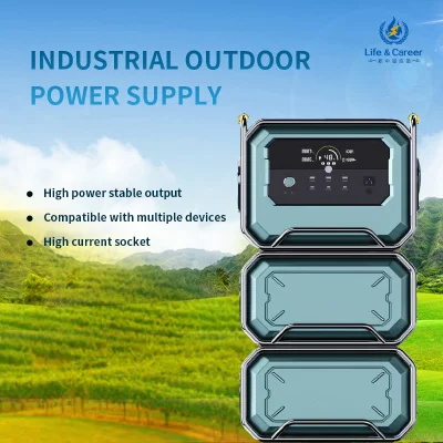6000W Portable Lithium Battery Power Station for EV Electric Vehicle Power Bank